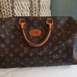 Louis Vuitton Brown Monogram Tote